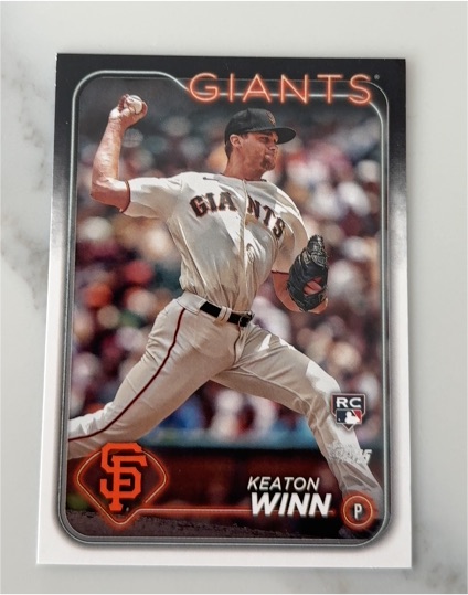 2023 Topps #RC Keaton Winn — front