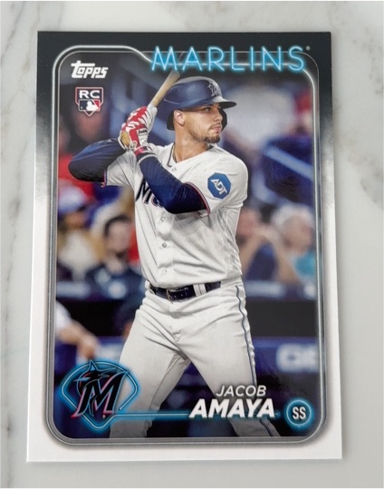 2022 Topps #RC Jacob Amaya — front