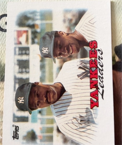 1989 Topps #100 Don Mattingly Yankees Leaders — front