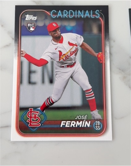 2023 Topps #RC José Fermín — front