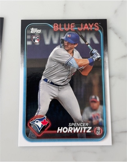 2022 Topps #WEEK Spencer Horwitz — front