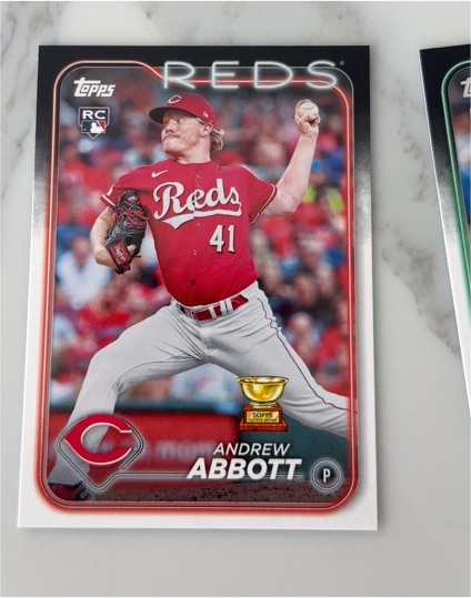 2023 Topps #41 Andrew Abbott — front