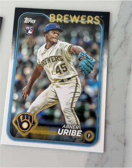 2023 Topps #45 Abner Uribe — front