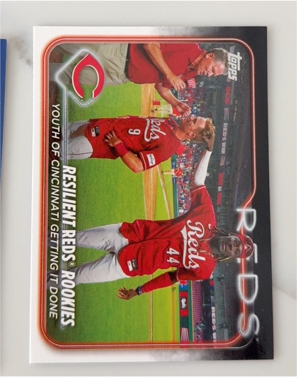 2023 Topps Reds Rookies #R-DS Resilient Reds Rookies — front