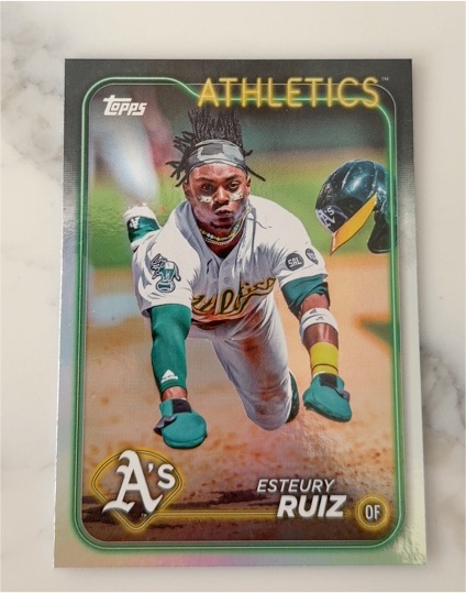 2023 Topps #ATH-ER Esteury Ruiz — front