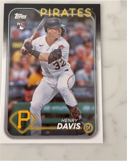 2022 Topps #32 Henry Davis — front