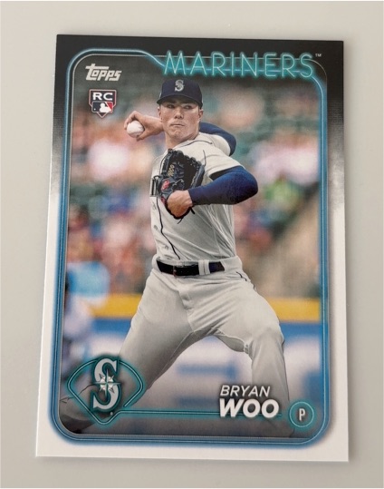 2023 Topps #RC Bryan Woo — front