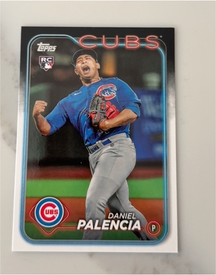 2022 Topps #RC Daniel Palencia — front