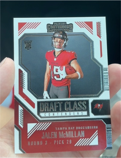 2023 Panini Contenders Draft Class #DRAFT CLASS Jalen McMillan — front