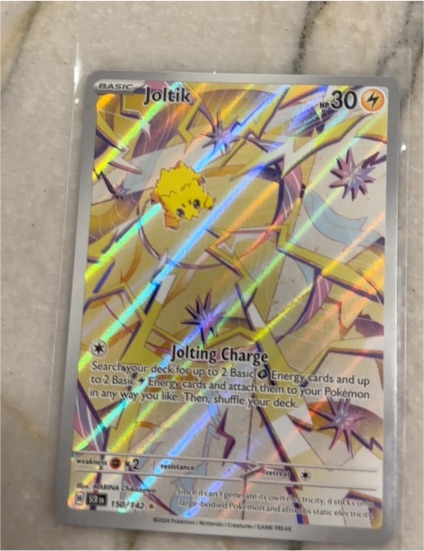 2013 Pokémon #150 Joltik — front