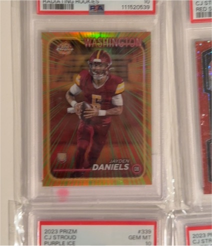 2023 Leaf #336 Taylor Daniels — front