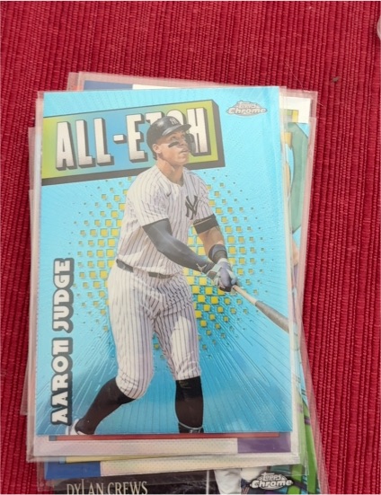 2022 Topps Chrome All-Etch #AE-1 Aaron Judge — front