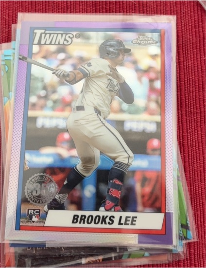 2023 Topps Chrome #RC Brooks Lee — front