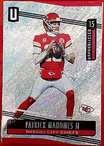 2021 Panini Unparalleled #15 Patrick Mahomes II — front