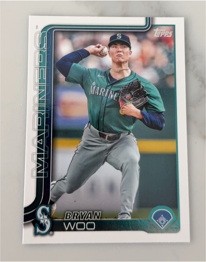 2023 Topps #TBD Bryan Woo — front