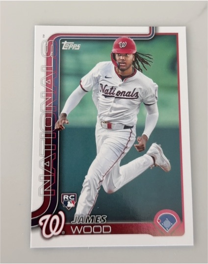 2022 Topps #74 James Wood — front