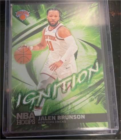 2022 NBA Hoops #11 Jalen Brunson — front