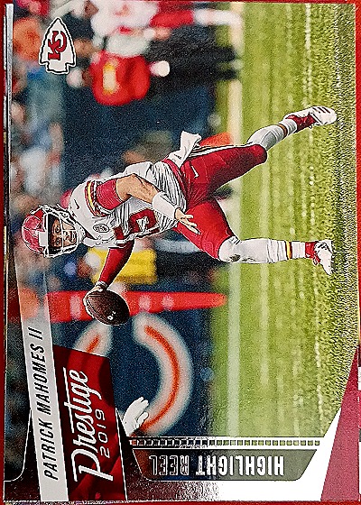 2019 Panini #HIGHLIGHT REEL Patrick Mahomes II — front