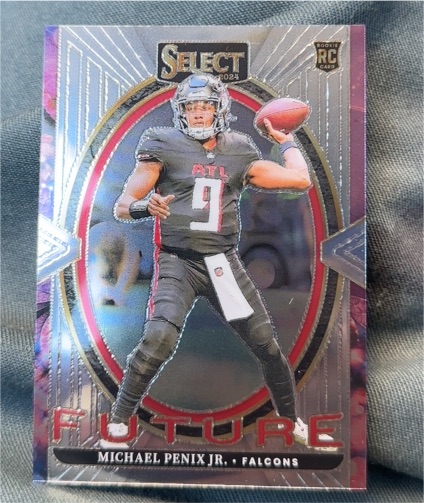 2024 Panini Select #FUTURE Michael Penix Jr. — front