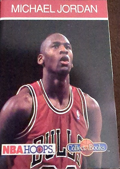 1990 NBA Hoops #1 Michael Jordan — front