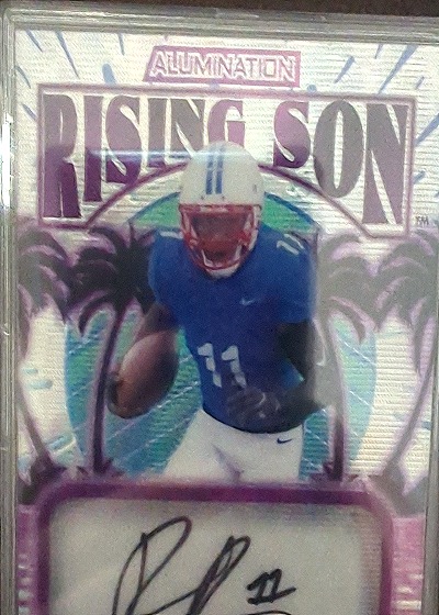 Alluminati Rising Son Football Card — front