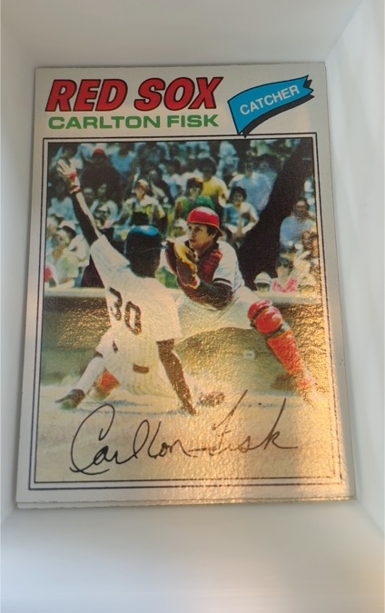 1975 Topps #100 Carlton Fisk — front