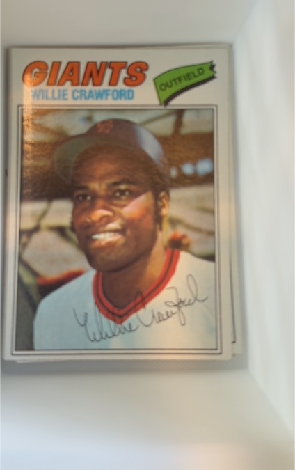 1971 Topps #100 Willie Crawford — front
