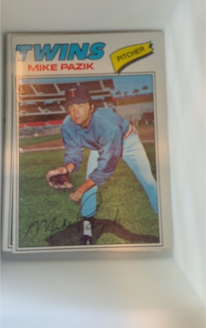 1973 Topps #123 Mike Pazik — front