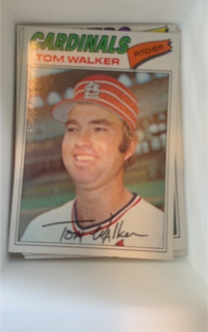 1972 Topps #123 Tom Walker — front