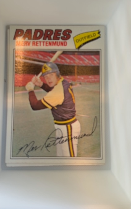 1972 Topps #100 Merv Rettenmund — front