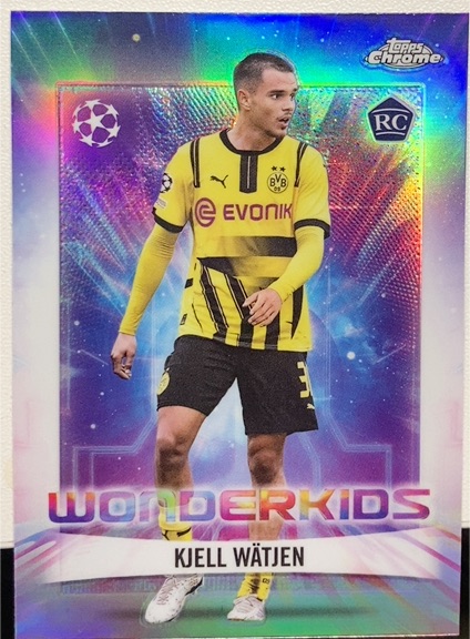 2022 Topps Chrome UEFA Champions League #RC Kjell Wätjen — front