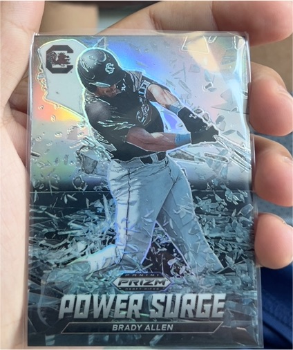 2022 Panini Prizm Power Surge #Power Surge Brady Allen — front