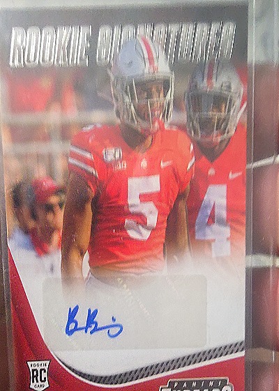 2020 Panini #5 Justin Fields Rookie Card — front