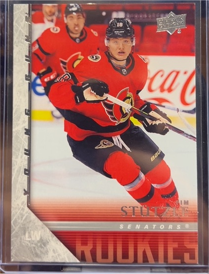 2020 Upper Deck #18 Tim Stützle — front