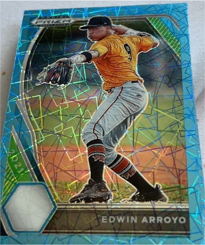 2021 Panini Prizm #192 Edwin Arroyo — front