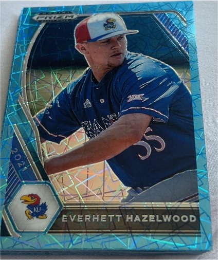 2021 Panini Prizm College Baseball Everhett Hazelwood — front