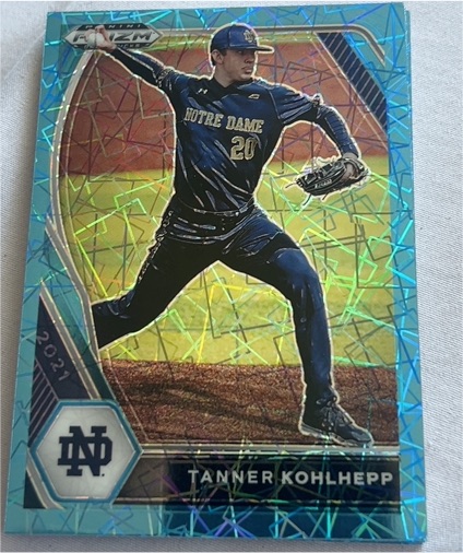 2021 Panini Prizm #24 Tanner Kohlhepp — front