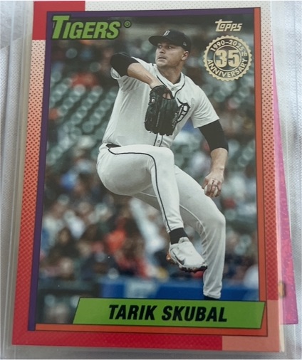 2020 Topps #35 Tarik Skubal — front