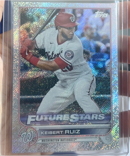 2022 Topps Future Stars #FS-22 Keibert Ruiz — front