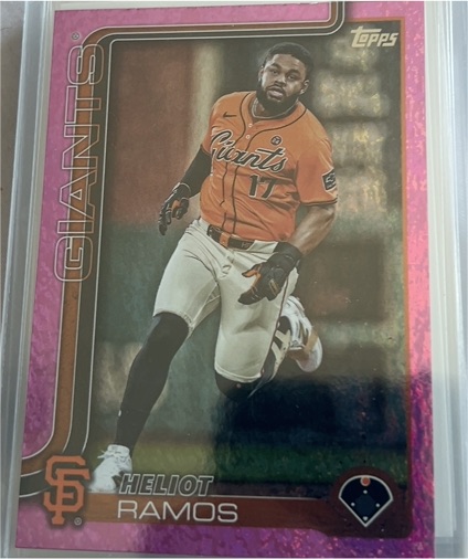 2022 Topps #GI-17 Heliot Ramos — front