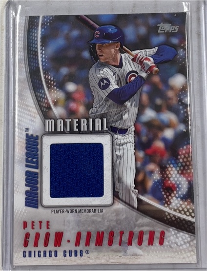 2022 Topps Material Major League #MA-CA Pete Crow-Armstrong — front