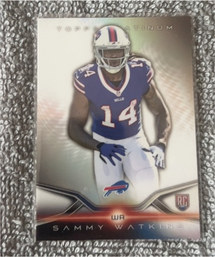 2014 Topps Platinum #14 Sammy Watkins — front