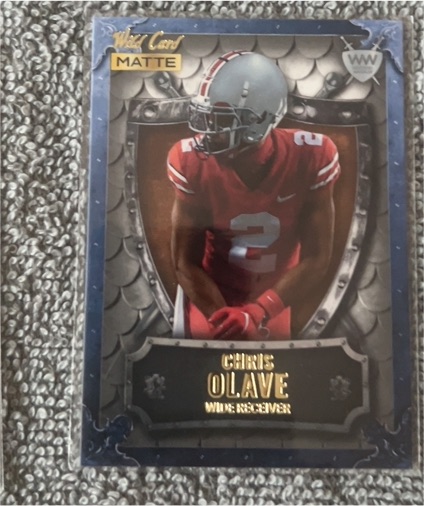 2022 Wild Card Matte #2 Chris Olave — front