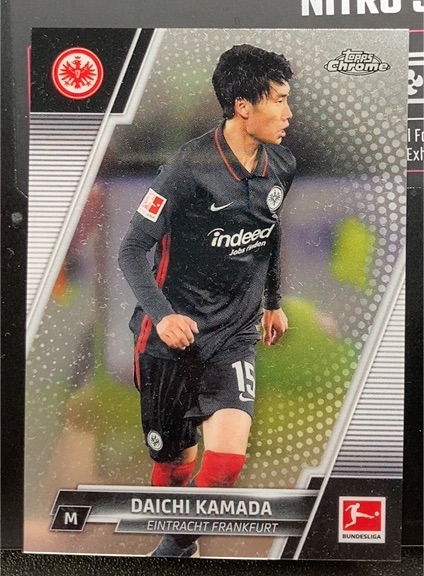 2020 Topps Chrome Bundesliga #M Daichi Kamada — front