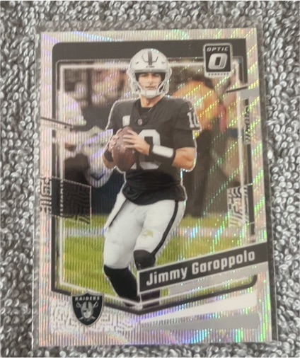 2020 Donruss Optic #10 Jimmy Garoppolo — front