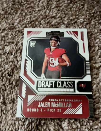2023 Panini Contenders Draft Class Jalen McMillan — front