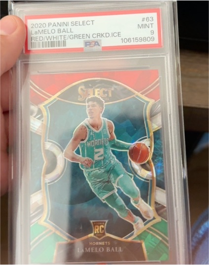 2020 Panini Select #63 LaMelo Ball — front