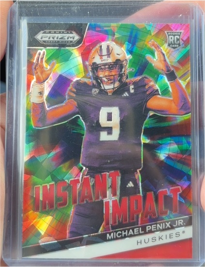 2021 Panini Prizm Instant Impact #Instant Impact Michael Penix Jr. — front