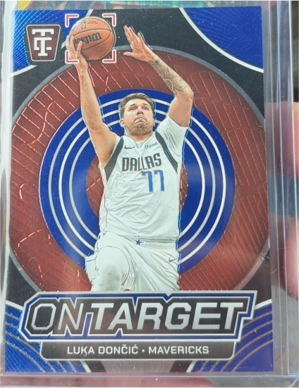 2021 Panini Timeless Tribute On Target Luka Dončić — front