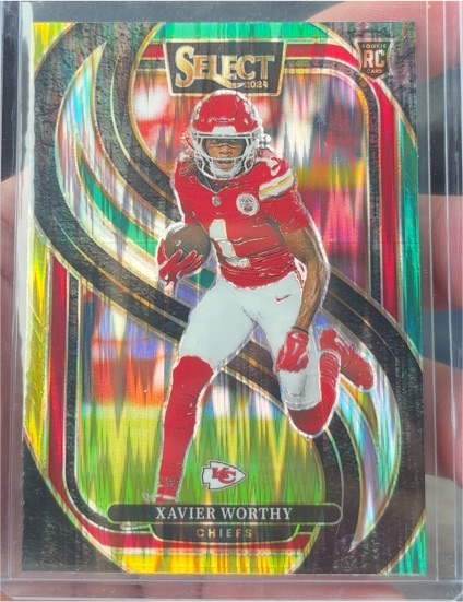 2024 Panini Select Xavier Worthy — front